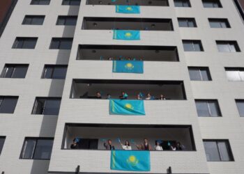 Қонаевта Республика күніне орай «Менің елім – менің туым» патриоттық акциясы бастау алды