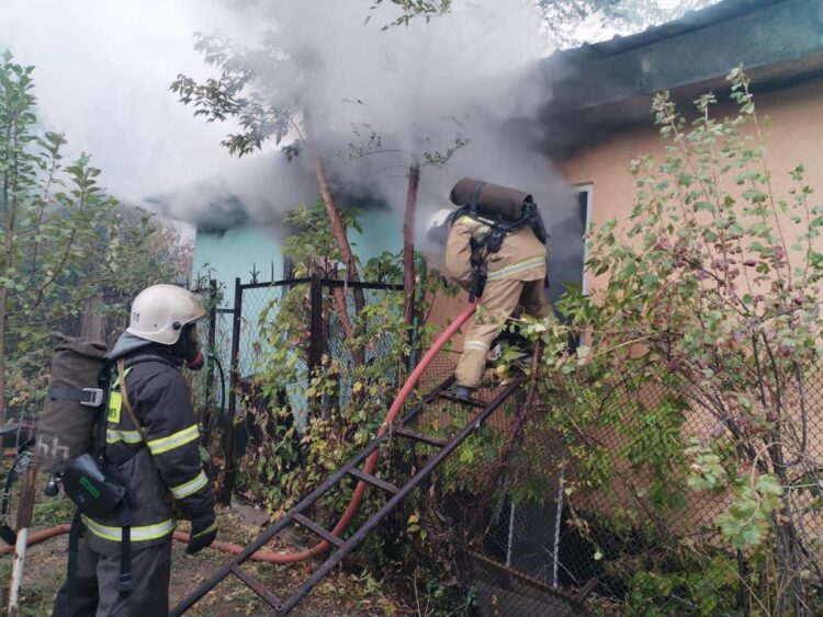 Алматы облысында өрттен ана мен бала қаза тапты