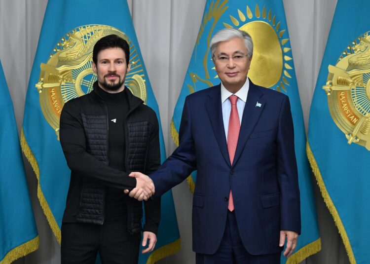 Мемлекет басшысы Telegram негізін қалаушы Павел Дуровты қабылдады