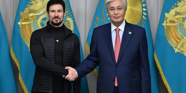 Глава государства принял основателя Telegram Павла Дурова