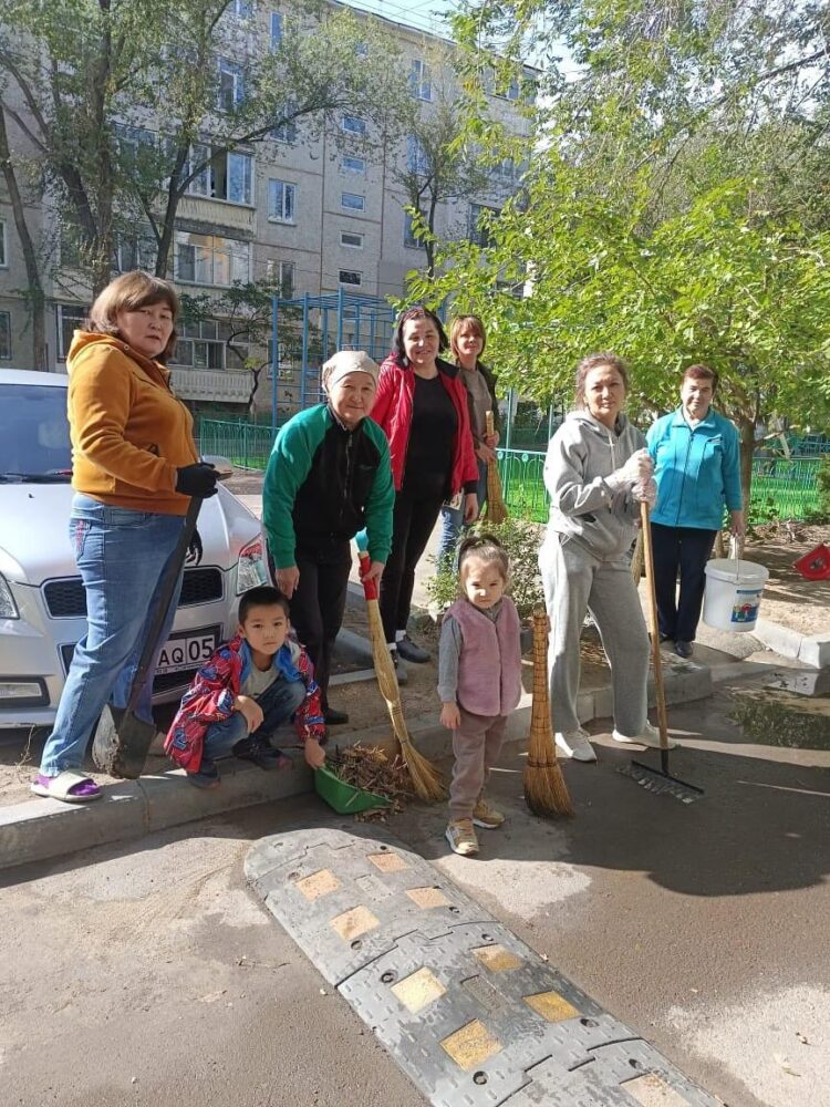 Қонаевта өткен «Таза Қазақстан» акциясына 500-ден астам адам қатысты