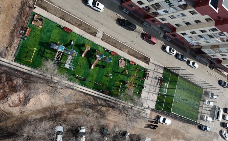 В Конаеве обновляются 15 общественных пространств