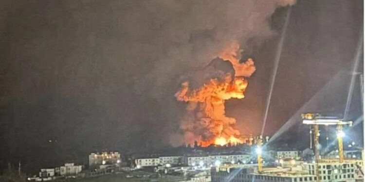 Минэнерго РК прокомментировало атаку на нефтеперевалочный комплекс «Шесхарис» в Новороссийске