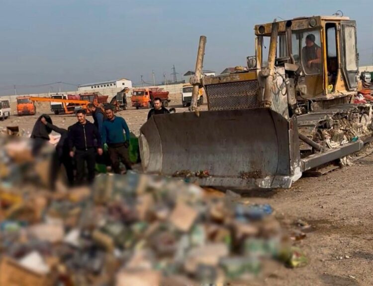 В Конаеве уничтожена продукция, незаконно поступившая в торговый оборот