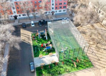 Қонаев тұрғындары абаттандыру жұмыстарына оң бағасын берді