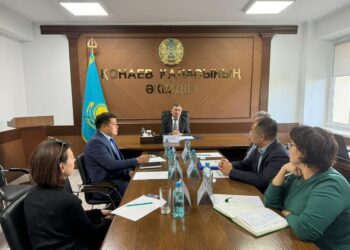 Қонаев қаласының әкімі POWERCHINA компаниясының өкілдерімен кездесті