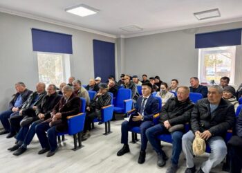 Асхат Бердиханов встретился с фермерами Шенгельды