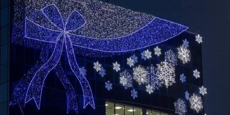 В Конаеве объявлен конкурс на лучшее новогоднее оформление