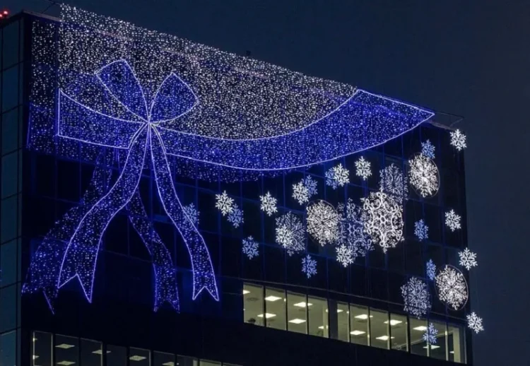 В Конаеве объявлен конкурс на лучшее новогоднее оформление