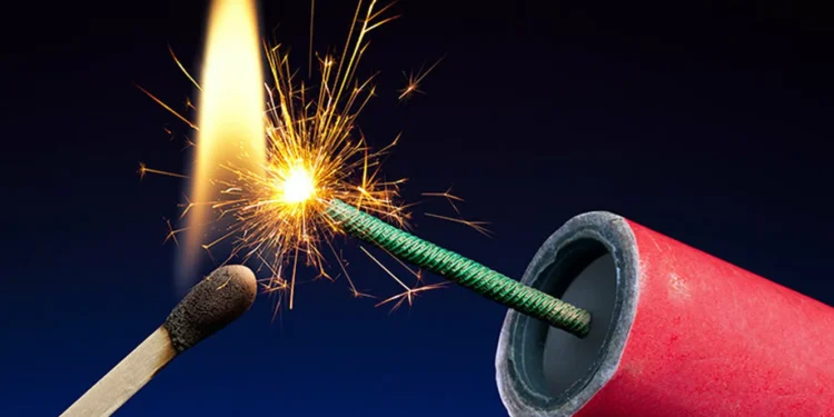 В Туркестанской области двое детей получили травмы при использовании пиротехники