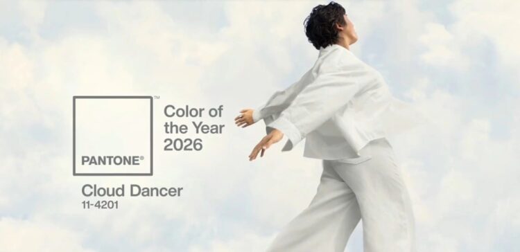 Pantone назвал цвет 2026 года — Cloud Dancer