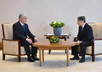 Президент Казахстана встретился с Императором Японии Нарухито