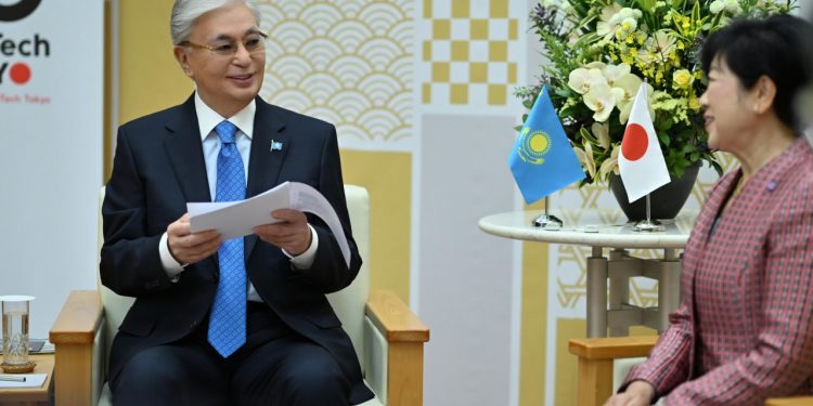 Президент встретился с губернатором Токио Юрико Коикэ