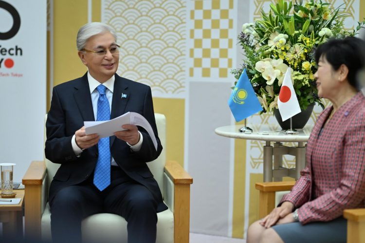 Президент встретился с губернатором Токио Юрико Коикэ