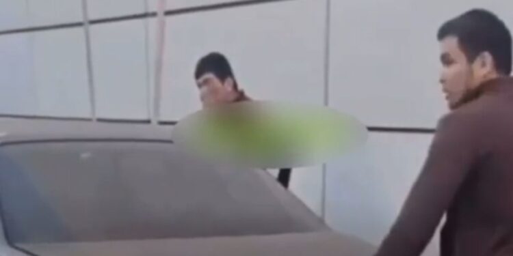 Алматыда қызды күштеп көлікке отырғызбақ болды: оқиғаны куәгер тоқтатты