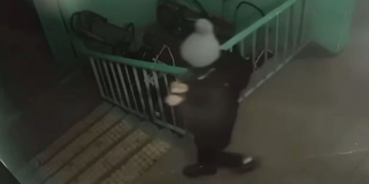 Астанадағы өрт: бейнежазбада подъезге сіріңке тастаған баланың әрекеті