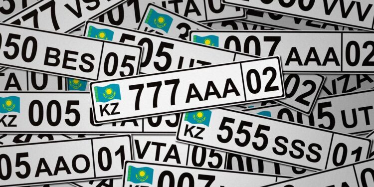 Услуга по выдаче «красивых» госномеров станет доступна онлайн