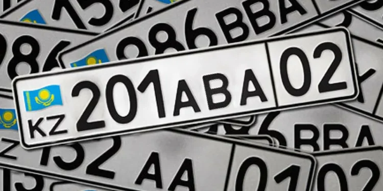 «Әдемі» мемлекеттік нөмірлерді алу қызметі онлайн форматта қолжетімді болады