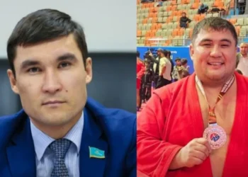 Олимпийского чемпиона Серика Сапиева избил его заместитель по работе