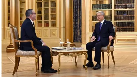 Токаев дал развернутое интервью газете Turkistan