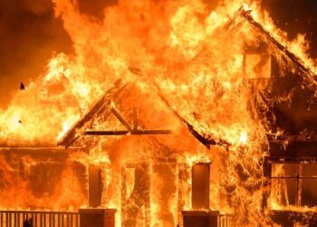 В СКО при пожаре погибла пятилетняя девочка