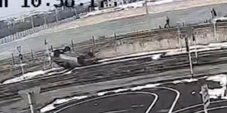 На автодромах зафиксированы аварии во время экзаменов