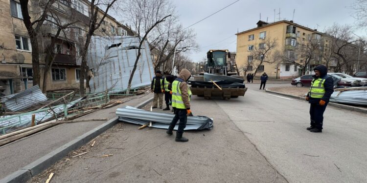 Коммуналдық қызмет көрсетуші компаниялар күшейтілген режимде жұмыс істеуде