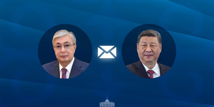 Мемлекет басшысы ҚХР Төрағасына құттықтау жеделхатын жолдады