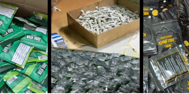 Миллионы доз опасного снюса: в Туркестанской области накрыли подпольные цеха