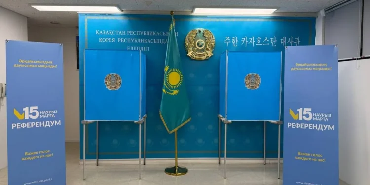 От Токио до Сан-Франциско: как казахстанцы голосуют на референдуме по всему миру