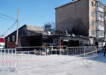 Нарушение пожарной безопасности: прокуроры задержали владельца сгоревшего кафе в Щучинске
