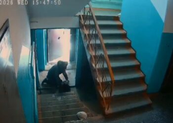 Попытка грабежа в лифте: полиция Павлодара установила личность нападавшего по камерам