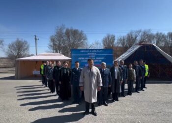 Наурыз на дороге: полиция области Жетісу провела акцию «Приемная на дороге»