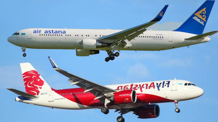Неверные отчеты по топливу: Air Astana и FlyArystan привлечены к ответственности