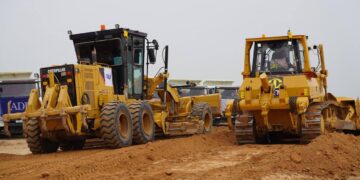 В Туркестанской области начато строительство объездной автодороги в обход города Сарыагаш