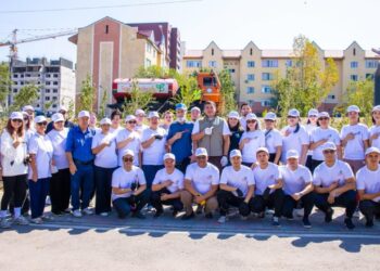 «Таза Қазақстан»: в Алматинской области состоялся масштабный субботник с участием 40 тысяч человек