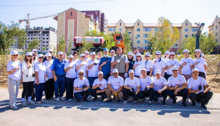 «Таза Қазақстан»: в Алматинской области состоялся масштабный субботник с участием 40 тысяч человек