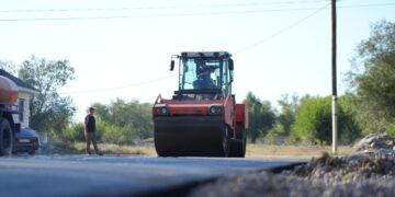 Комплексный план развития: в Шенгельды ремонтируют дороги на 16 улицах