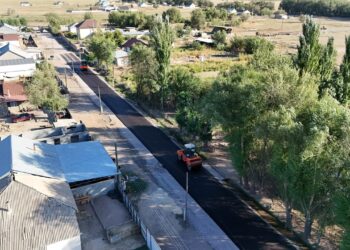 Кешенді даму жоспары: Шеңгелдіде 16 көшенің жолы жөнделуде