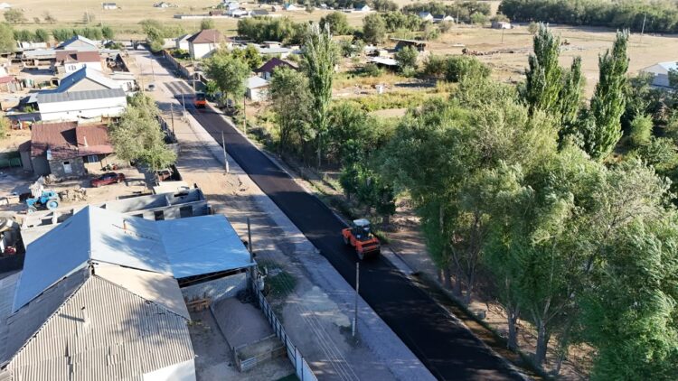 Кешенді даму жоспары: Шеңгелдіде 16 көшенің жолы жөнделуде