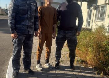 В Астане задержали мужчину по подозрению в убийстве женщины