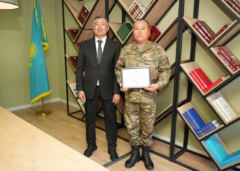 Қонаевта құтқарушылар марапатталды
