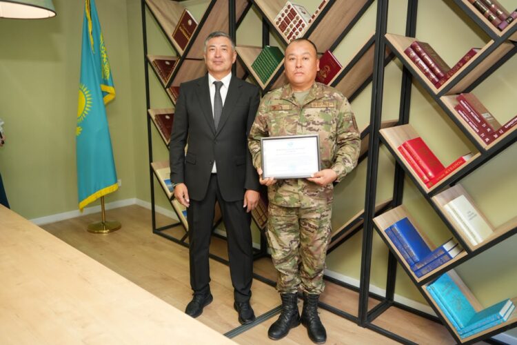 Қонаевта құтқарушылар марапатталды